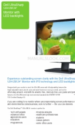 Dell UltraSharp U2412M Especificações