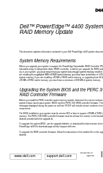 Dell PowerEdge 5160 Руководство по обновлению