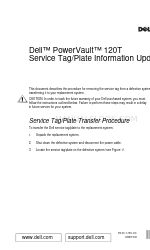 Dell PowerVault 120T DLT1 Information Update
