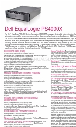 Dell PS4000X Specifiche tecniche