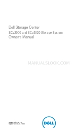 Dell Storage Center SCv2020 Panduan Pemilik