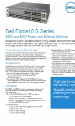 Dell Force10 S-Series Specyfikacje