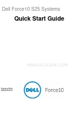 Dell Force10 S25N Quick Start Manual