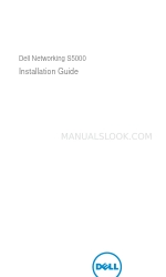 Dell Networking S5000 Installatiehandleiding