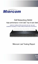 Dell Networking S6000 System Rapport d'essai