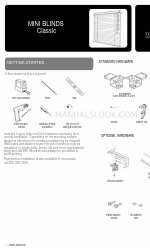 3 Day Blinds MINI BLINDS Classic Quick Start Manual