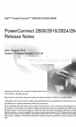 Dell PowerConnect 2808 Примітки до випуску