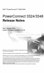 Dell PowerConnect 3324 Nota de publicación