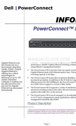 Dell PowerConnect 5012 Информационный справочник