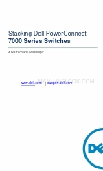 Dell PowerConnect 7000 Series İstifleme Talimatları