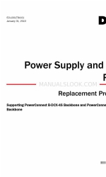 Dell PowerConnect B-DCX-4S Backbone Procedimento de substituição