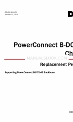 Dell PowerConnect B-DCX-4S Backbone Procedimento de substituição