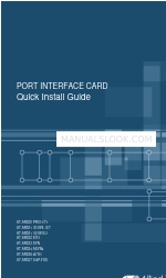 Allied Telesis AT-AR027 VoIP-FXS Handbuch zur Schnellinstallation