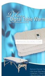 Earthlite Deluxe Digital Table Warmer Quick Start Manual