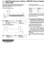 Dell PowerConnect J-SRX100 Skrócona instrukcja obsługi