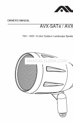 AVX AVX-SAT4 Manual do Proprietário