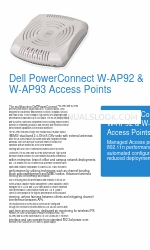 Dell PowerConnect W-AP92 Технические характеристики