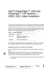 Dell PowerEdge 1550 Руководство по установке