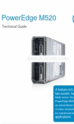 Dell PowerEdge M520 Manual técnico