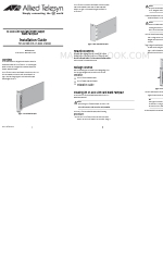 Allied Telesis AT-8400 Series Manuale di installazione