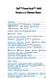 Dell PowerVault 701N Release Note