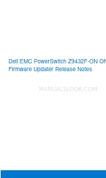 Dell Z9432F-ON ONIE Opmerkingen over firmware-uitgave