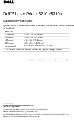 Dell 5210n Mono Laser Printer Manual