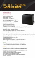 Dell 5330dn - Workgroup Laser Printer B/W Specification Sheet