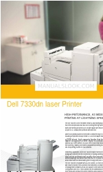 Dell 7330dn - Laser Printer B/W Brochure & Specs