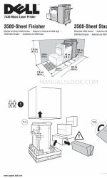 Dell 7330dn - Laser Printer B/W Installationshandbuch für Zubehörteile