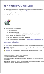 Dell A940 User Manual