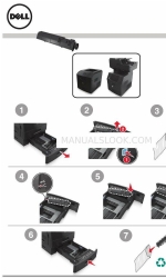 Dell B5460dn Mono Laser Printer Manuale