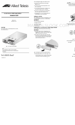 Allied Telesis AT-MCF2000AC Manuale di installazione