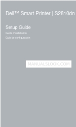 Dell S2810dn Setup Manual