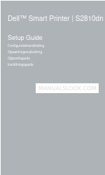 Dell S2810dn Setup Manual