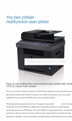 Dell 2355dn Especificações