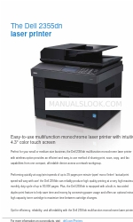 Dell 2355dn Specifiche tecniche