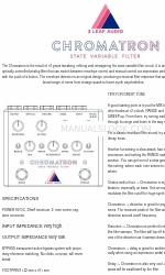 3 Leaf Audio Chromatron Quick Start Manual