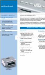 Dell 540 - USB Photo Printer 540 Specificatie