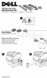 Dell 7330 Instrucciones del kit de mantenimiento