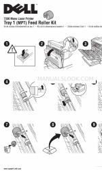 Dell 7330 Installazione del kit del rullo di alimentazione