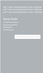 Dell H625cdw Setup Manual