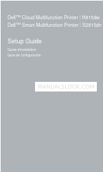 Dell H815dw Setup Manual