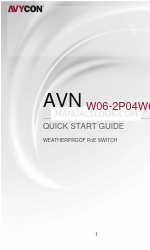 AVYCON AVN W06-2P04W65G Hızlı Başlangıç Kılavuzu