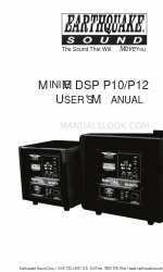 EarthQuake MiniMe DSP P10 Manuale d'uso