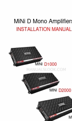 EarthQuake mini D1000 Installation Manual