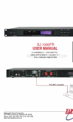 EarthQuake XJ-1000FR Panduan Pengguna