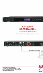 EarthQuake XJ-1000FR Panduan Pengguna