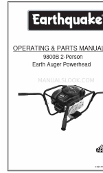 EarthQuake 9800B Manuale d'uso e ricambi