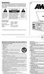 AWA 2722 Руководство по эксплуатации